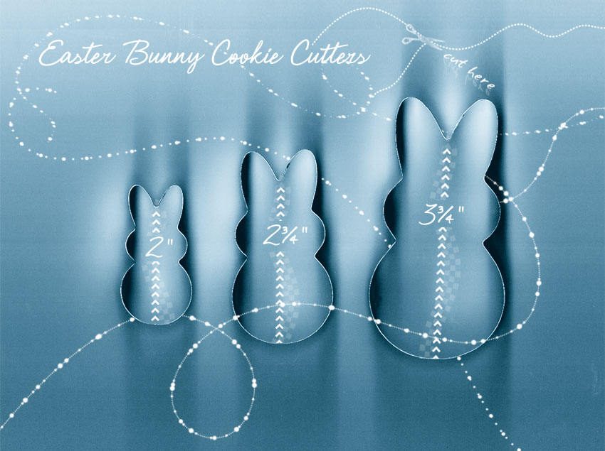 bunny cookie cutters