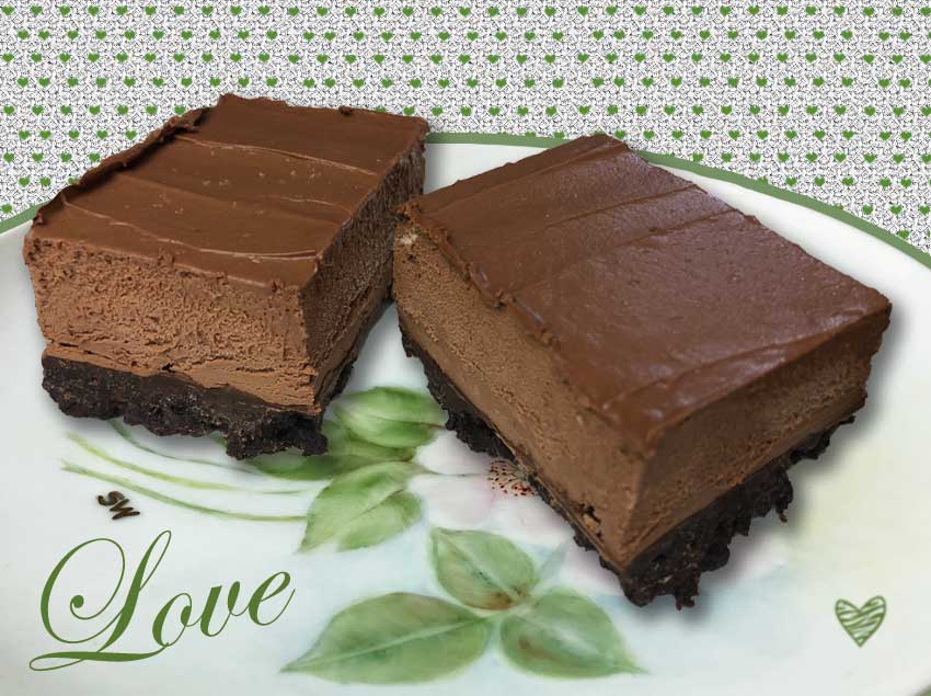 Dairy-Free Chocolate Mousse Bars