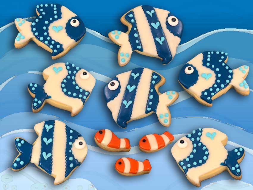 Deep Blue Sea Cookies