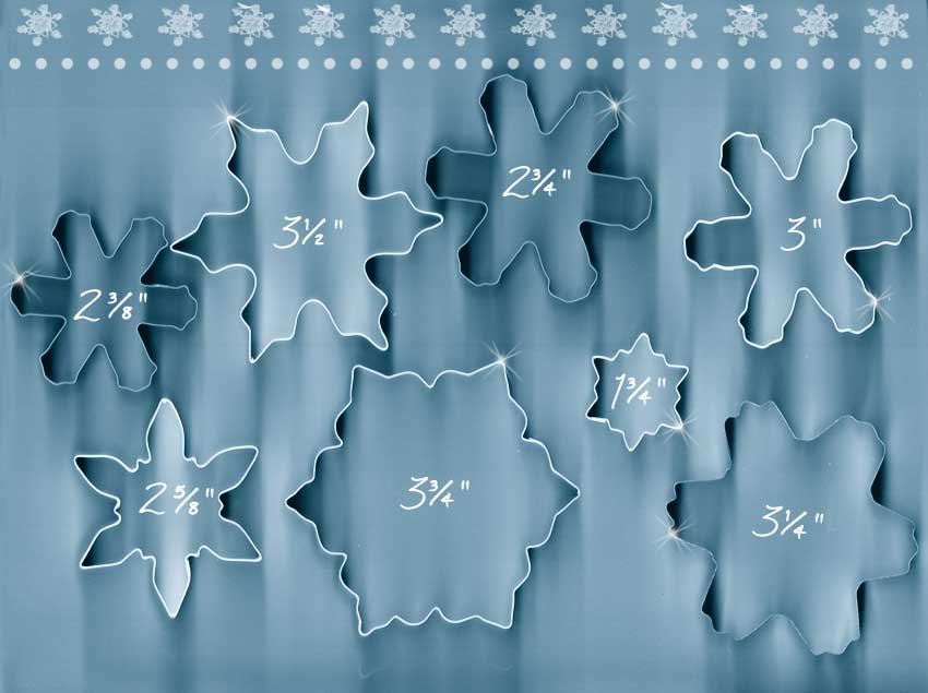 snowflake cookie cutters