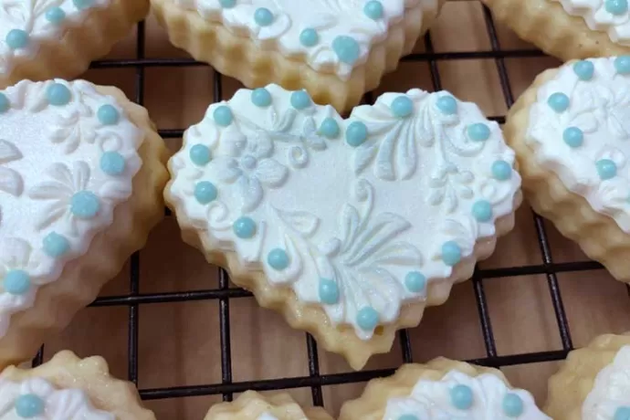 Baby Boy Christening Cookies