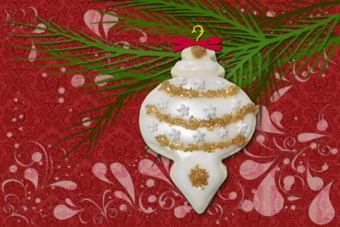 Christmas Tree Cookie Ornament