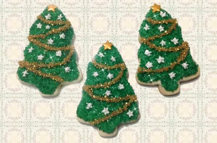 Sugar covered Trees