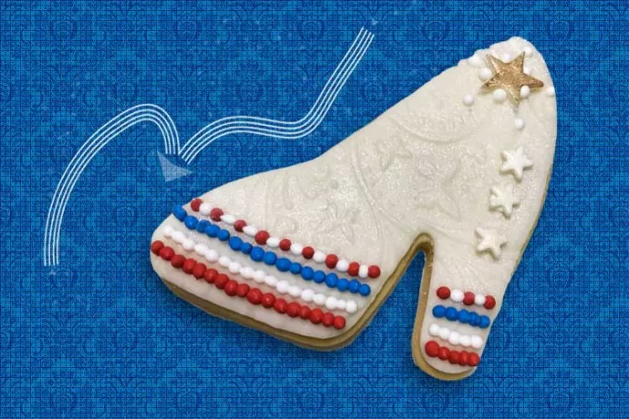 Star-Spangled Shoe