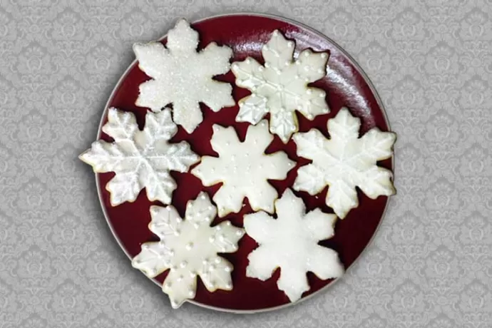 Plate of Snowflakes