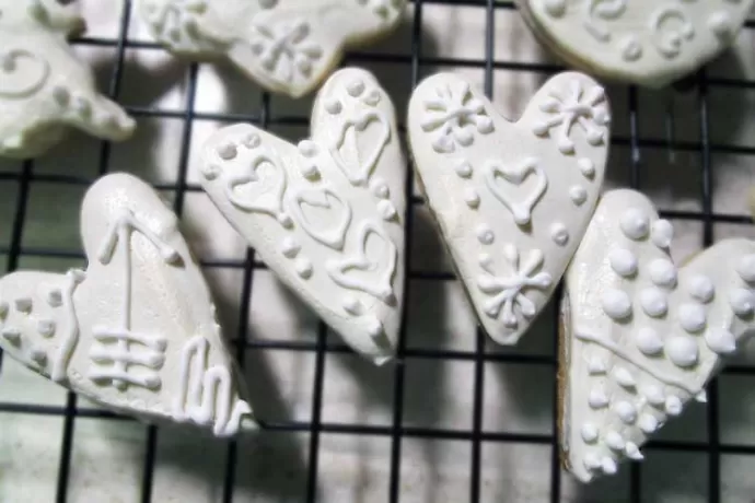 White Heart (soft sugar cookies)