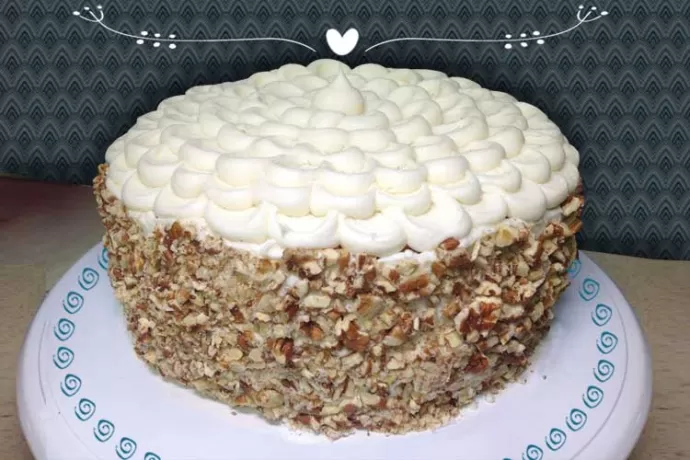 Carrot Cake with Cream Cheese Frosting