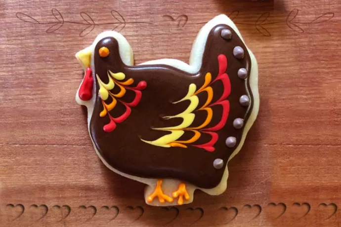 “Mama” Turkey Cookie