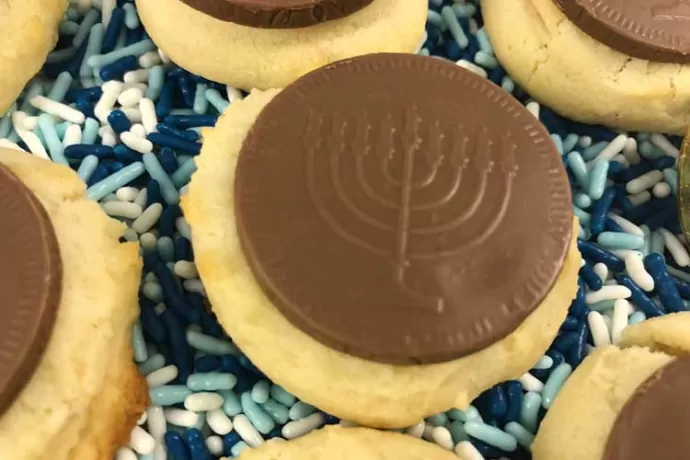 Gelt Cookies for Hanukkah