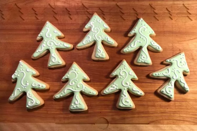 Mint Green Christmas Trees