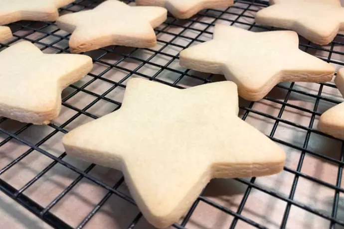 Gold Star Cookies