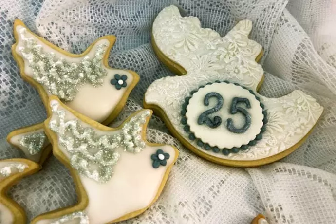 Silver Dove Cookies