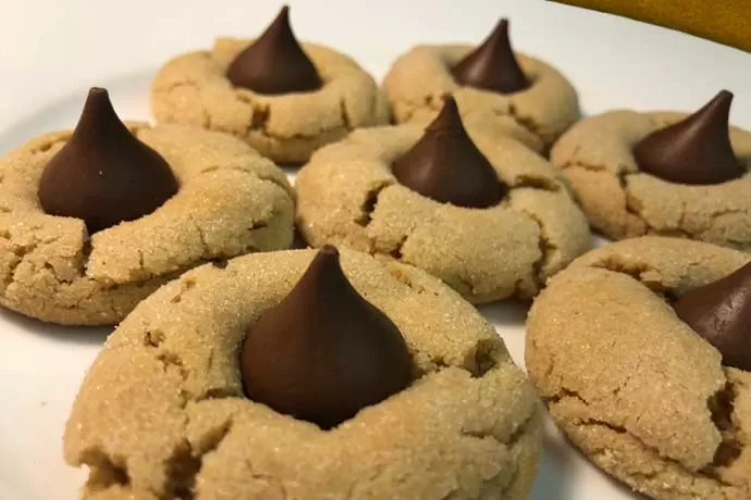 Peanut Blossom Cookies