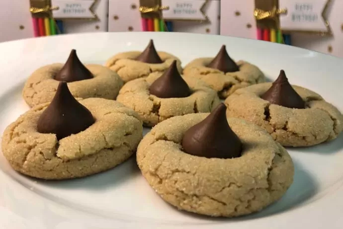 Peanut Blossom Cookies