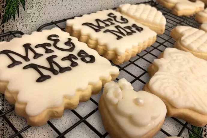 GF Wedding Cookies