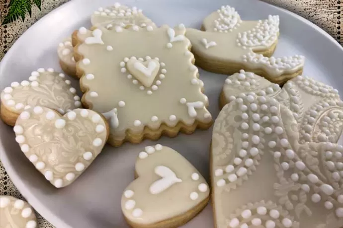 GF Wedding Cookies