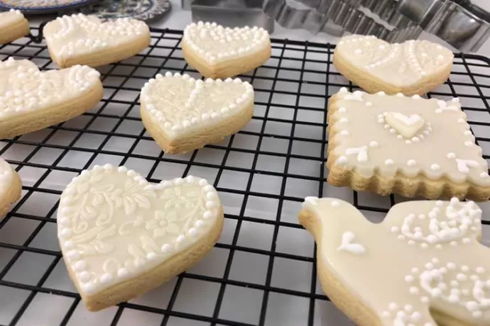 GF Wedding Cookies