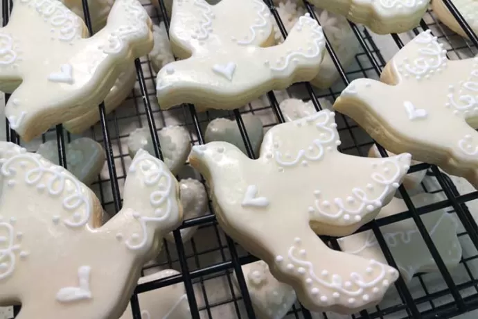 GF Wedding Cookies