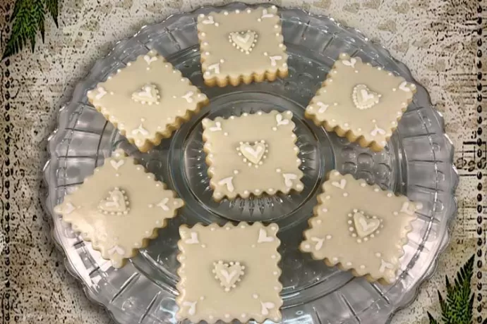 GF Wedding Cookies