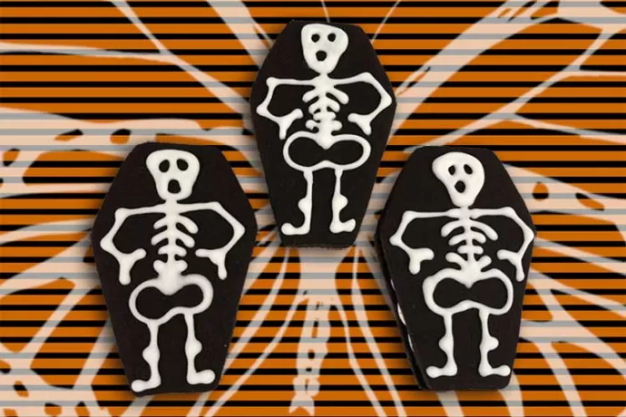 TKO Skeleton Cookies