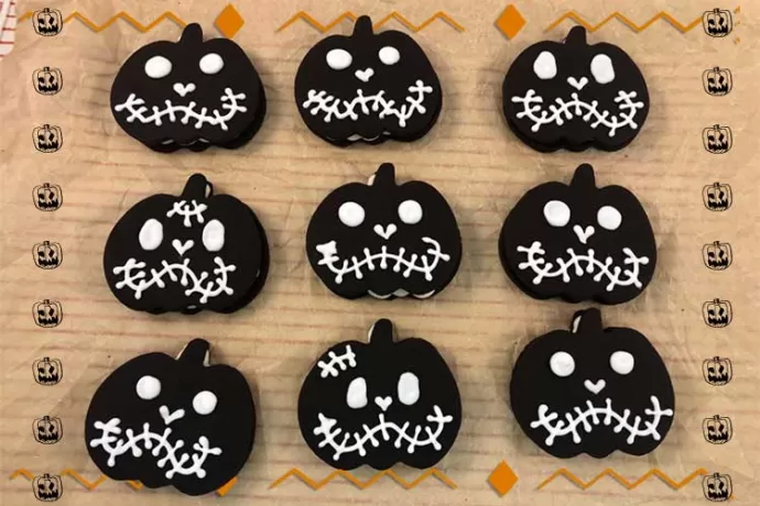 TKO Skeleton Cookies