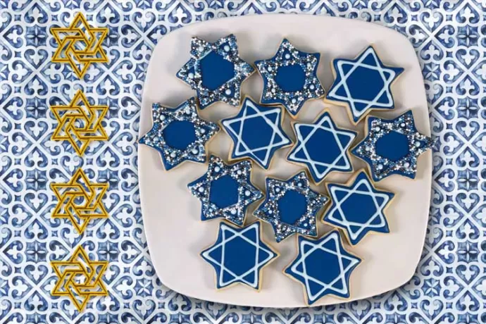 Hanukkah cookies